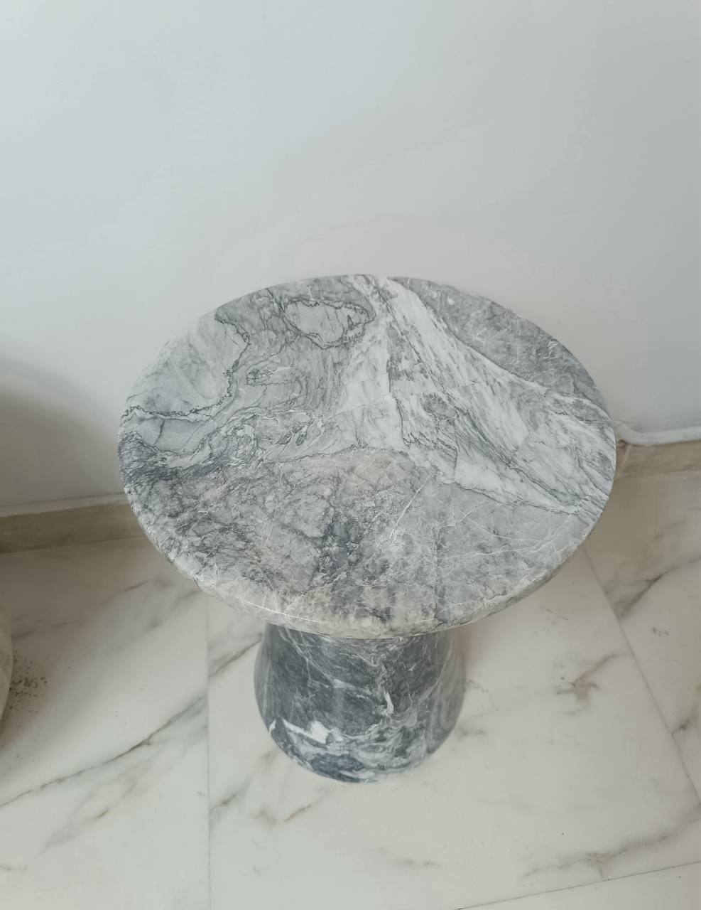 Onyx and Marble Accent Tables