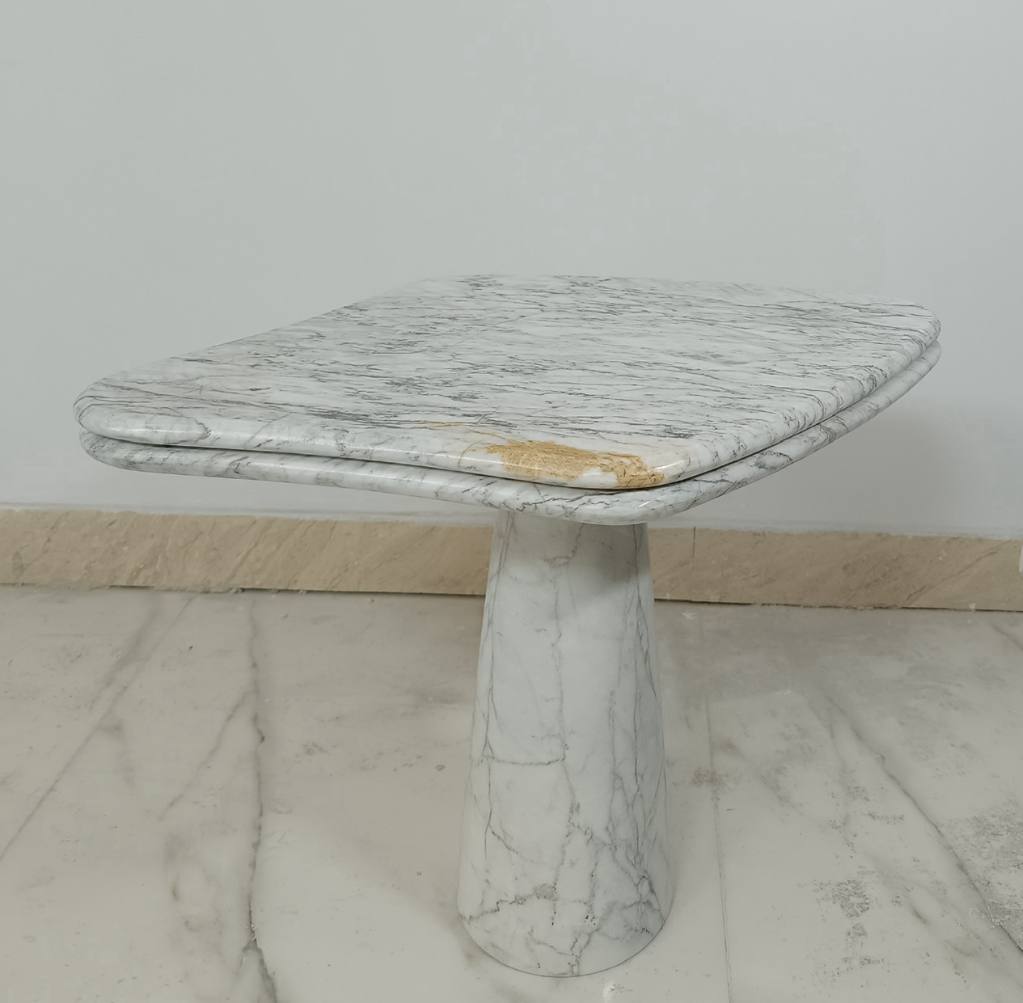 Curved Marble Coffee Table