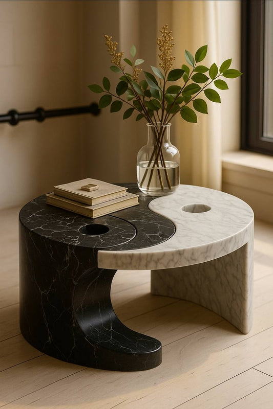 Yin Yang Style Coffee Table
