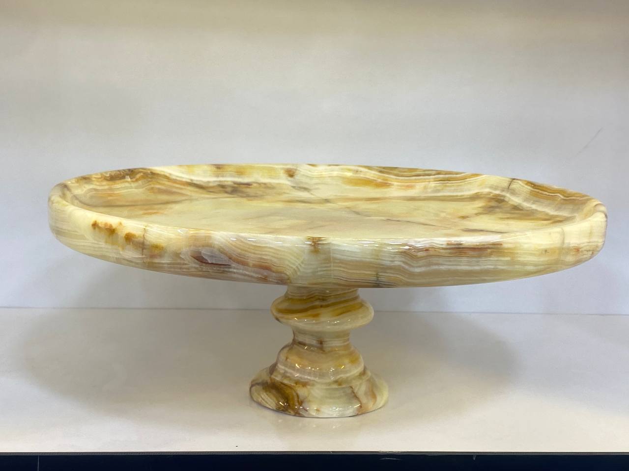 Hand-Crafted Onyx serving bowl