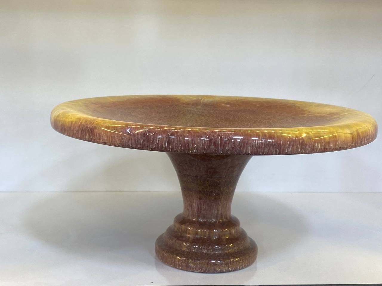 Hand-Crafted Onyx serving bowl