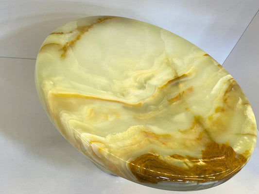 Hand-Crafted Onyx serving bowl