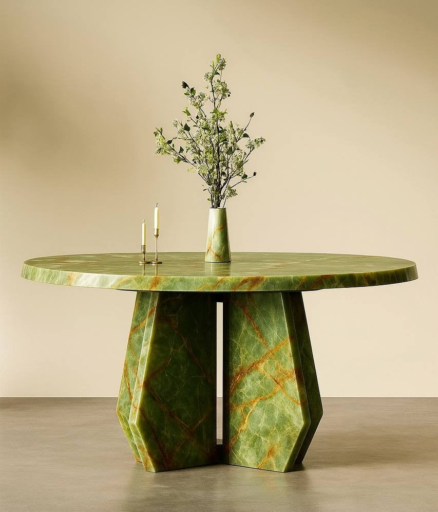 Coffee Table Green Onyx