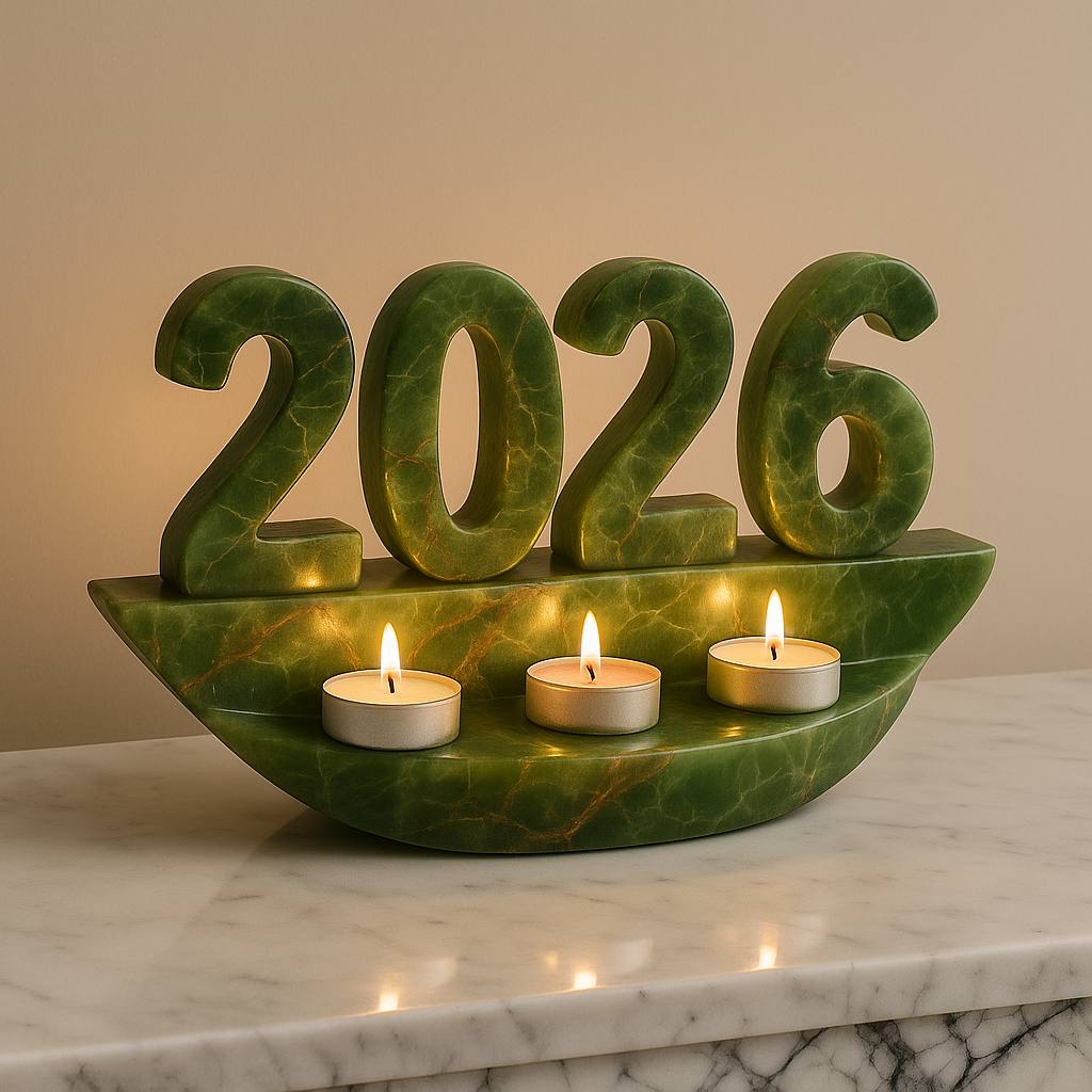 Stone Candle Holders